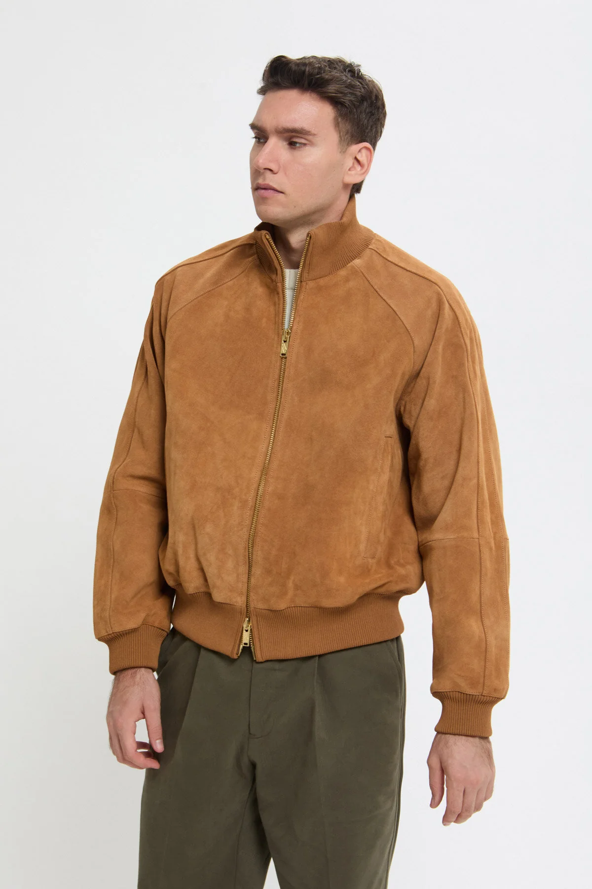 ROUGHOUT SUEDE TRACK JACKET - Image 2