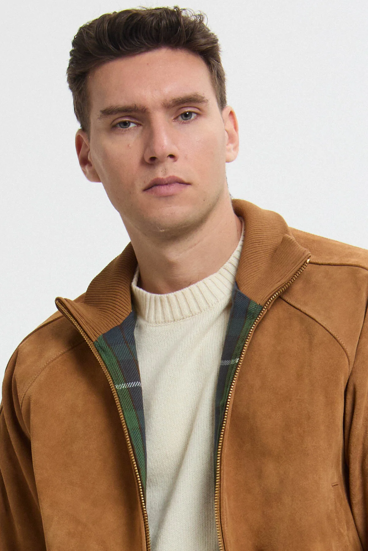 ROUGHOUT SUEDE TRACK JACKET - Image 4