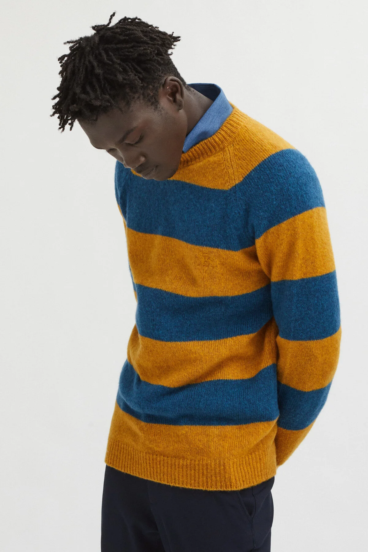 Shetland Stripes Crew Neck - Image 4